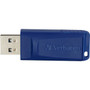 Verbatim 8GB USB Flash Drive - 5pk - Blue - 8 GB - USB - Blue - 5 Year Warranty - TAA Compliant (99121)