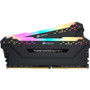 Corsair Vengeance RGB Pro Kit 2 X DDR4 2933 MHz Desktop Memory Motherboard Black DRAM For PC GB CMW16GX4M2Z2933C16