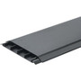 Panduit 6 Foot Above Floor Raceway Base and Cover, Black - Raceway - Black - 72" (1828.80 mm) Length - Polyvinyl Chloride (PVC) - 1 (Fleet Network)