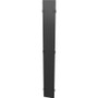 Vertiv&trade; 48U x 600mm Wide Single Perforated Door Black (Qty 1) - Metal - Black - 48U Rack Height - 1 - 23.60" (599.44 mm) Width (Fleet Network)