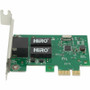 Hiro PCI Express Gigabit Ethernet Adapter Single Port Low Profile Bracket For Small Form Factor Systems Transfer Height Mbit/s Data Rate S H50304