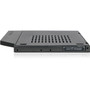 Icy Dock ToughArmor Internal 5.25 Inch Drive Bay Adapter In Black For One 2.5 SATA Serial ATA 600 Interface Supported ATA/600 Host HDD X MB411SPO-2B