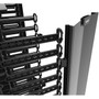 Legrand Q-Series Vertical Manager, 7' H x 12" Wide, Double Sided - Cable Manager - Black - 45U Rack Height x 84" Length - ABS Plastic (QVMD712)