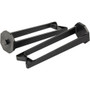 Legrand Cable Management Ring, Q-Series Manager, Kit of 10 - Ring - Black - ABS Plastic - 10 Pack (Fleet Network)