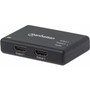 Manhattan 4K 2-Port HDMI Splitter - 4096 x 2160 - 340 MHzMaximum Video Bandwidth - 49.21 ft (15000 mm) Maximum Operating Distance - 1 (Fleet Network)