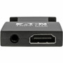 Tripp Lite series HDMI to VGA Active Converter with Audio (F/M), 1920 x 1200 (1080p) @ 60 Hz - 1 x 15-pin HD-15 VGA Male - 1 x HDMI 1 (P131-000-A-DISP)