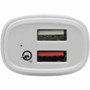 Tripp Lite by Eaton U280-C02-S-QC3U Auto Adapter - Dual USB Car Charger with 12V DC Input - 5V/9V/12V Output - 3A Max - Quick Charge