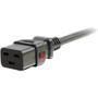 C2G 10368 Standard Power Cord - 250V AC / 15A - 15 ft Black - IEC 60320 C19 to C20 for Computer/Server/Switch