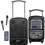 Hamilton Buhl High Quality PA System - DVD/CD/MP3 Bluetooth&reg; and Wireless Handheld Microphones - 100 W Amplifier - Wireless - AC - (Fleet Network)