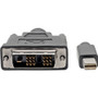 Tripp Lite series Mini DisplayPort to DVI Adapter Cable (M/M), 1080p, 10 ft. - 10 ft (3.05 m) DVI-D/Mini DisplayPort A/V Cable for TV, (P586-010-DVI)