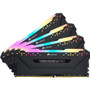 Corsair Vengeance RGB Pro 32GB DDR4 SDRAM Memory Module Kit - 32 GB (4 x 8GB) - DDR4-3600/PC4-28800 DDR4 SDRAM - 3600 MHz - CL18 - V - (Fleet Network)