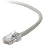 Belkin CAT5e Patch Cable - RJ-45 Male - RJ-45 Male - 3.05m - Gray (Fleet Network)