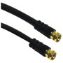 C2G Value Series RG6 F-Type Video Cable - F Connector Male - F Connector Male - 1.83m - Black (Fleet Network)