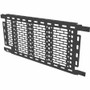 Middle Atlantic Lever Lock Vertical Accessory Mounting Plate with Structured Wiring Pattern - 8.5in Height - For Rack, Networking - - (Fleet Network)