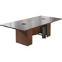 Middle Atlantic Pre-Configured T5 Series, 8' Sota Style Conference Table - Scarlett Cherry Veneer Rectangle Top - Scarlett Cherry Base (Fleet Network)