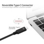 SIIG USB 3.1 Type C Gen 2 1 Meter 3.3 Foot Data Transfer And Power Cable For Adapters Desktops Notebooks Tablets CB-TC0E11-S1