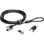 Kensington Lock Module for SD7000 and SD6000 - Master Keyed - Master Keyed Lock - Carbon Steel - For Docking Station (Fleet Network)