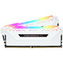 Corsair Vengeance RGB Pro 32GB (2 x 16GB) DDR4 SDRAM Memory Kit - 32 GB (2 x 16GB) - DDR4-2666/PC4-21300 DDR4 SDRAM - 2666 MHz - CL16 (CMW32GX4M2A2666C16W)