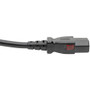 Tripp Lite series P004-L10 Power Extension Cord - For Computer, Server, Printer, Monitor, PDU, UPS, PC - Black - 10 ft (3.05 m) Cord - (P004-L10)