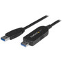 StarTech.com USB 3.0 Data Transfer Cable for Mac and Windows - Fast USB Transfer Cable for Easy Upgrades incl Mac OS X and Windows 8 - (Fleet Network)