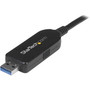 StarTech.com USB 3.0 Data Transfer Cable for Mac and Windows - Fast USB Transfer Cable for Easy Upgrades incl Mac OS X and Windows 8 - (USB3LINK)