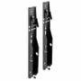 Atdec Wall Mount for Video Wall - 9 Display(s) Supported - 42" to 49" Screen Support - 363 lb (164654.03 g) Load Capacity - 400 x 400, (ADWS-3X3F-260-W)