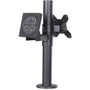 SpacePole Desk Mount for POS Terminal - Black  - 2 Display(s) Supported (Fleet Network)