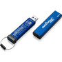 iStorage datAshur PRO 64 GB | Secure Flash Drive | FIPS 140-2 Level 3 Certified | Password protected | Dust/Water Resistant | - 64 GB (IS-FL-DA3-256-64)