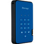 iStorage diskAshur2 500 GB Portable Hard Drive - 2.5" External - Ocean Blue  - USB 3.1 - 5400rpm - 148 MB/s Maximum Read Transfer Rate (IS-DA2-256-500-BE)
