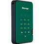 iStorage diskAshur2 500 GB Portable Hard Drive - 2.5" External - Racing Green  - USB 3.1 - 5400rpm - 256-bit AES Encryption Standard - (IS-DA2-256-500-GN)