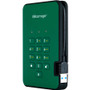 iStorage diskAshur2 500 GB Portable Hard Drive - 2.5" External - Racing Green  - USB 3.1 - 5400rpm - 256-bit AES Encryption Standard - (IS-DA2-256-500-GN)