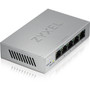 ZyXEL GS1200-5 5-Port Web Managed Gigabit Switch - Layer 2 - Desktop/Wall Mountable - 2 Year Warranty
