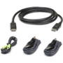 ATEN DisplayPort Audio/Video Cable - 10 ft DisplayPort A/V Cable for Audio/Video Device - First End: DisplayPort Digital Audio/Video (Fleet Network)