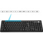 SIIG Wireless Extra-Duo Keyboard And Optical Mouse 102 Key Black Scroll Dpi USB RF JK-WR0T12-S1
