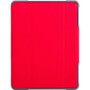 STM Goods Dux Plus Duo Carrying Case for 9.7" Apple iPad (6th Generation), iPad (5th Generation) Tablet - Transparent, Red - Drop - - (Fleet Network)