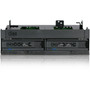 Icy Dock ExpressCage Internal 5.25 Inch Drive Enclosure In Black Supporting Two 2.5 SSD Or HDD Drives Serial ATA 600 MB732SPO-B
