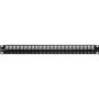 TRENDnet 24-Port Blank Keystone Shielded 1U Patch Panel, 1U 19" Rackmount Housing, Protects Against EMI/RFI Noise, Recommended With - (TC-KP24S)