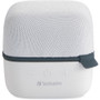 Verbatim Bluetooth Speaker System - White - 100 Hz to 20 kHz - TrueWireless Stereo - Battery Rechargeable - 1 (Fleet Network)