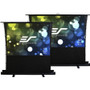 Elite Screens ezCinema Tab-Tension FT90XWV 90" (2286 mm) Manual Projection Screen - 4:3 - MaxWhite 2 - 53.9" (1369.06 mm) Height x 72" (Fleet Network)