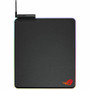 Asus NH02 ROG BALTEUS ROG Balteus Gaming Mouse Pad - 370 x 320mm Hard Surface - 15 RGB Zones - USB Passthrough - Anti-Slip Rubber Base