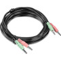 15 ft. DVI-I, USB,and Audio KVM Cable Kit - 15 ft (4.57 m) KVM Cable for KVM Switch, Microphone, Keyboard/Mouse, Speaker, Monitor, - 1 (TK-CD15)