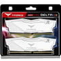 T-Force Delta RGB 16GB (2 x 8GB) DDR4 SDRAM Memory Kit - For PC/Server, Motherboard - 16 GB (2 x 8GB) - DDR4-3200/PC4-25600 DDR4 SDRAM (Fleet Network)