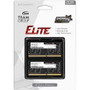 Team Elite 16GB (2 x 8GB) DDR4 SDRAM Memory Kit - For Notebook - 16 GB (2 x 8GB) - DDR4-3200/PC4-25600 DDR4 SDRAM - 3200 MHz - CL22 - (Fleet Network)