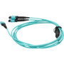 AddOn 23 Ft Fiber Optic Patch Cable With First End 4 X MPO-16 Female Network Device For ADD-16FMPO-4MPO7M5OM4P