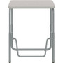 Safco AlphaBetter 2.0 Height - Adjustable Student Desk with Pendulum Bar 22"-30" - Gray Nebula Rectangle Top - 200 lb (90.72 kg) - - - (Fleet Network)