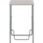 Safco AlphaBetter 2.0 Height - Adjustable Student Desk with Pendulum Bar 29"-43" - Gray Nebula Rectangle Top - 200 lb (90.72 kg) - - - (Fleet Network)