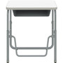 Safco AlphaBetter 1222DE Student Desk - Rectangle Top - 200 lb (90.72 kg) Capacity - Height Adjustable - 22" (558.80 mm) to 30" (762 - (Fleet Network)