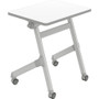 Safco Learn Nesting Rectangle Desk - Rectangle, Laminated Top - Four Leg Base - 4 Legs - 200 lb (90.72 kg) Capacity - 28" (711.20 mm) (Fleet Network)