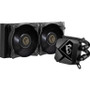 MSI MAG CoreLiquid Performance AIO CPU Cooler Dual Fan 120 Mm Radiator Fan/Radiator/Water Block/Pump Diameter Cooling Maximum CFM S X CLP240