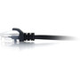 C2G 15 ft Cat6 Snagless UTP Unshielded Network Patch Cable - Black - 15 ft (4.57 m) Category 6 Network Cable for Network Device - End: (CG22014)